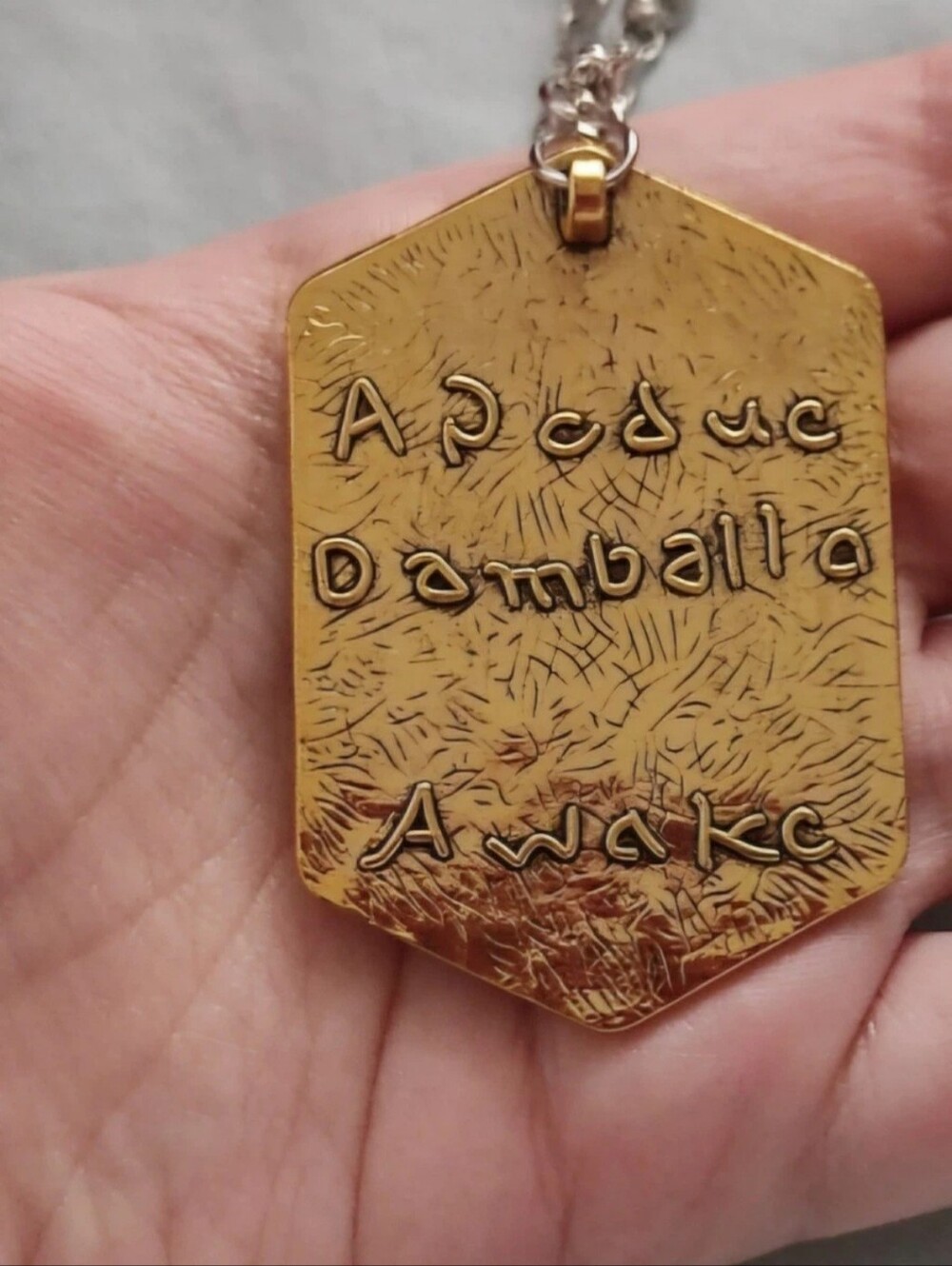 HEART OF DAMBALLA Chucky Necklace Prop - Picture 2 of 4